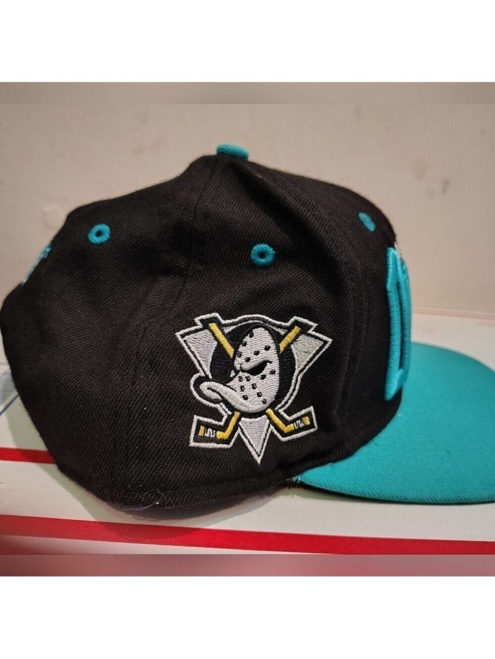 New Era Anaheim Ducks NHL 9Fifty Snapback Vintage Hockey - Picture 3 of 8